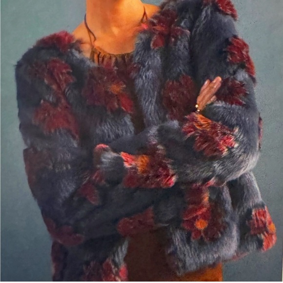 Anthropologie Jackets & Blazers - NWT Unreal Fur faux fur jacket
